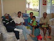 Family room chitchat