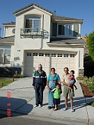 Outside of the house