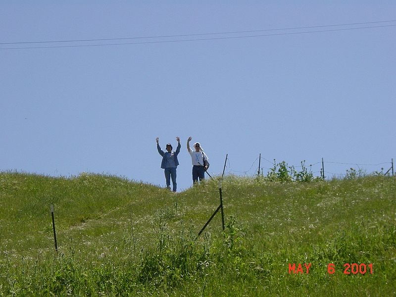 Jessica and Kevin descending.JPG