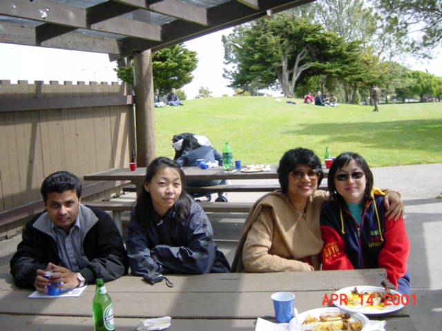 Subas yuko Swina and Usha.JPG