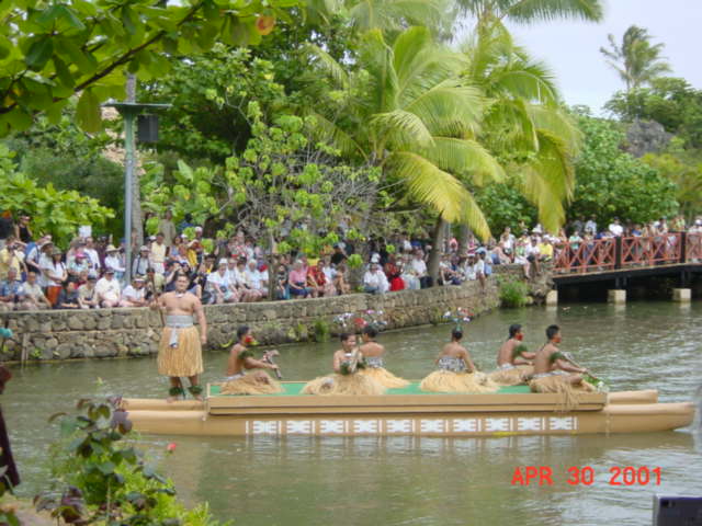 Canoe Pageant at Polynesian Cultural Central 3.JPG