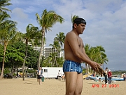 Bhawani at Waikiki beach
