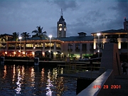 Night view of Aloha Tower
