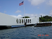 USS Arizona Memorial at Pearl Harbor