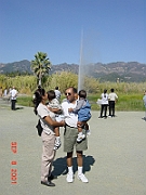 DSC0006 - Busy watching Old Faithful of California