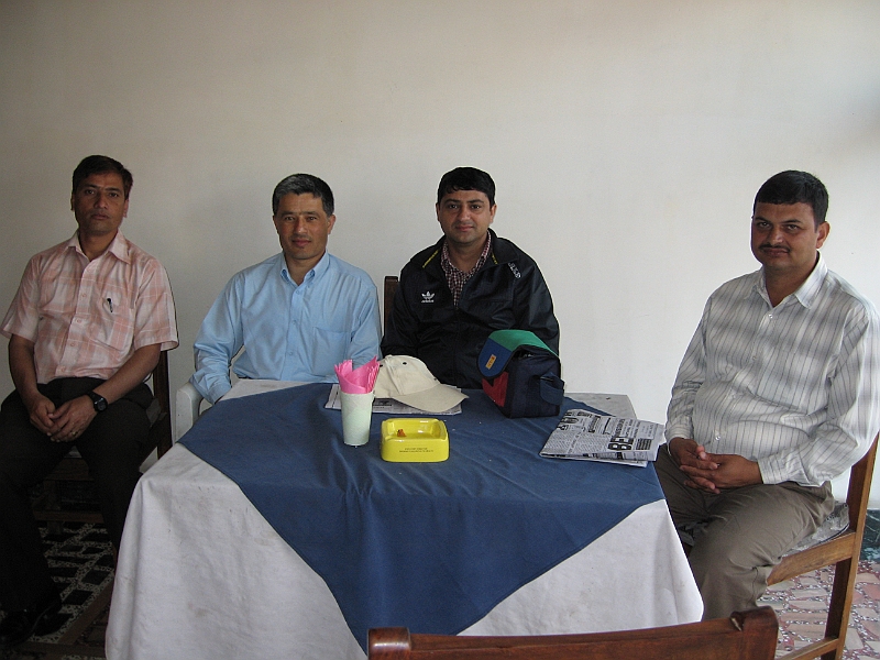 07-03-25-174748.JPG - Yam Bahadur K.C, second from left, who was also my student at Thulipokhari.