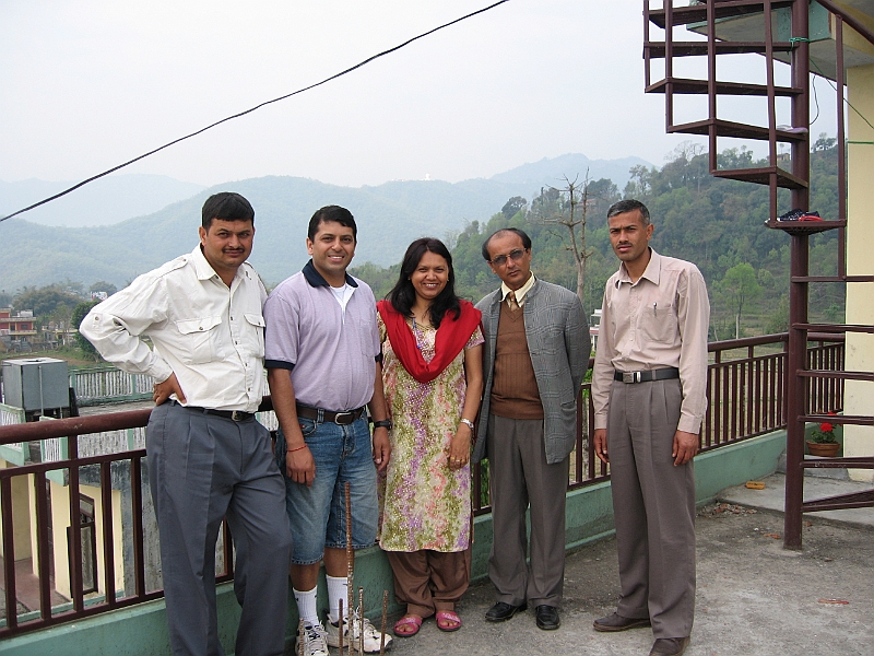 07-03-27-191746.JPG - Nirmala and Ramakant. Nirmala Baral is founder and principal of the school. Rama Kanta Baral is Founder/Director.