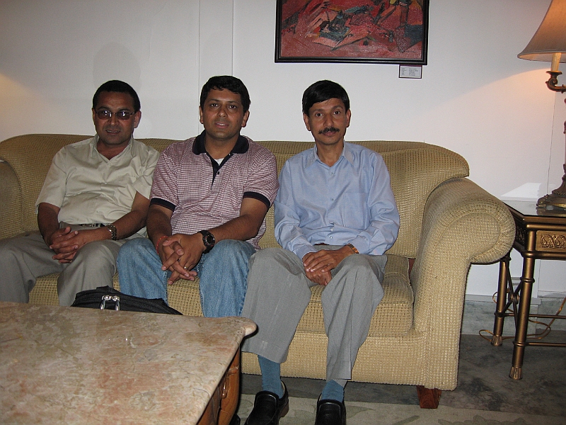 07-03-31-050132.JPG - Two of my best friends in China (Dr. Shambhu Upadhyay, Ishwari Gyawali)