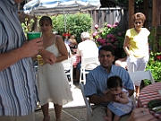 Tim's wedding reception