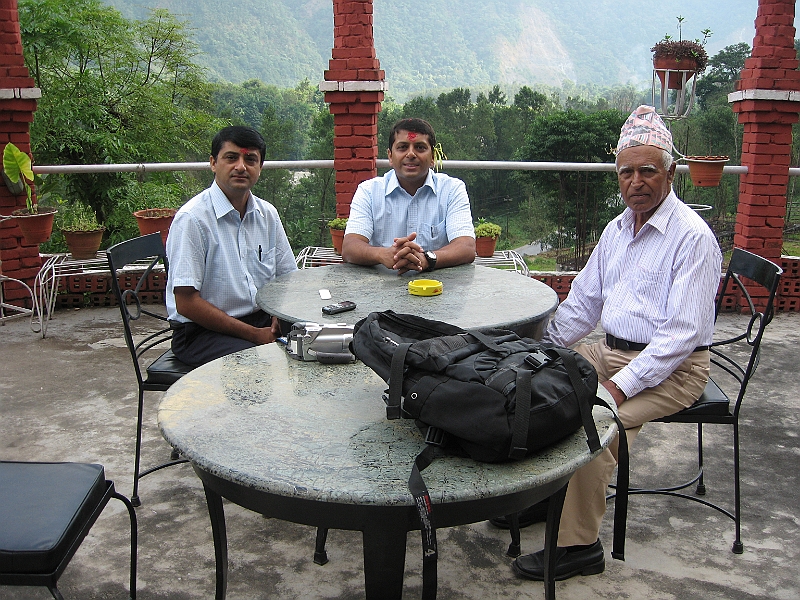 08-10-11-190411.JPG - This is a beautiful hotel near Moglin. We stopped for breakfast on our way to Kathmandu.