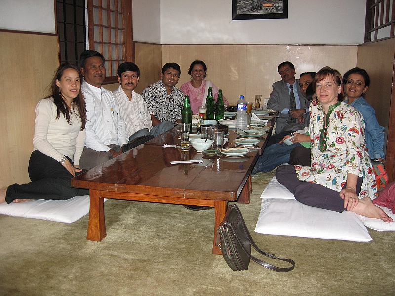 08-10-13-064313.JPG - Dinner with Friends at a Japanese Restaurant  in Kathmandu