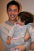 Mike with Karina