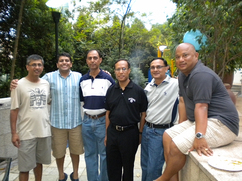 09-08-15-035517.JPG - From left, Shailendra, bhawani, uttar, bishwo, bijaya, shiva