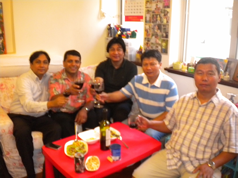 11-10-18-163425.JPG - China graduates in Hongkong - Birendra Tuladhar, Bhawani, Kabindra, Buddha, Harka