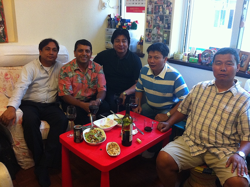11-10-18-163856.JPG - China graduates in Hongkong - Birendra Tuladhar, Bhawani, Kabindra, Buddha, Harka