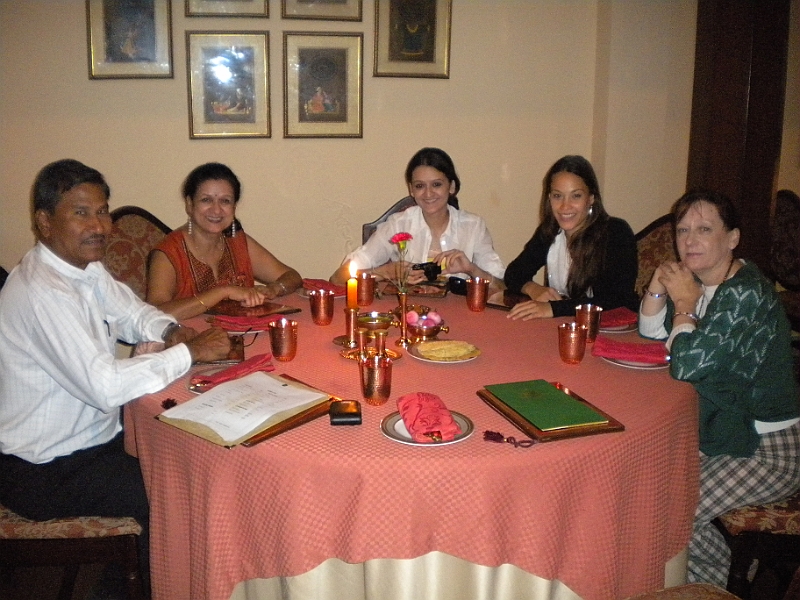 11-10-16-183607.JPG - Dinner with Mallapaty and Pant Family at Annapurna Hotel