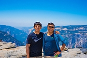 Half Dome with Malin (July 2020)